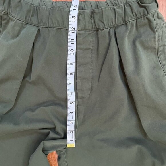 Free People Wide Leg Cuffed After Love Roll Cuff Size Medium Pleated High Rise - Picture 9 of 16